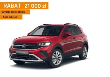 Volkswagen T-Cross SUV Facelifting 1.0 TSI 95KM 2025 Volkswagen T-Cross Life Plus 1.0 TSI 95 KM manual Benzyna 95KM