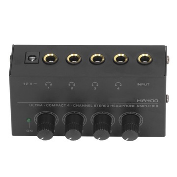 WZMACNIACZ SŁUCHAWKOWY KONWERTER AC 100-240V