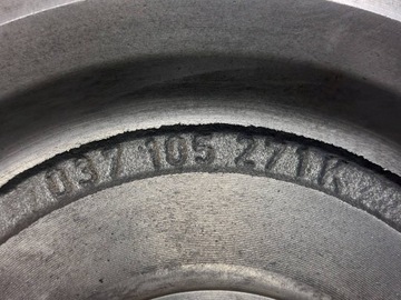 KOLO SETRVAČNÍK VOLKSWAGEN TRANSPORTER T4 VW 1.9 TD 037105271K