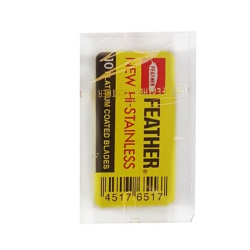 ПЕРО - Японские лезвия для бритвы из платиновой стали - 10 шт.