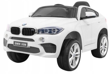 Auto Pojazd Dla Dzieci BMW X6M Na Akumulator Pilot LED Pianka