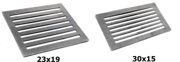 Чугунный гриль для камина 19x23 DURABLE