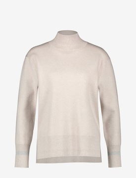 Sweter Piaskowy ze Stójką Gerry Weber R.46