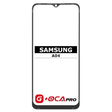 Szybka wyświetlacza z OCA do Samsung Galaxy A04