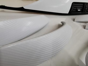 УГЛЕРОДНАЯ ФОЛЬГА БЕЛЫЙ УГЛЕРОДНЫЙ ШПОН СТОЙКИ 127 СМ РАМК КОКПИТ