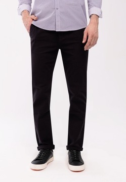 МУЖСКИЕ ЧЕРНЫЕ БРЮКИ-ЧИНОСЫ VOLCANO R-PARKS 34-32