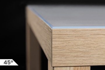 ЗАЩИТНЫЙ КОВРИК из МЯГКОГО СТЕКЛА 2 ММ ДЛЯ СТОЛИКА IKEA HEMNES 90 x 90 СМ