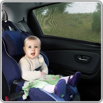 МОСКИТНАЯ СЕТКА АВТОМОБИЛЬНЫЕ ОКОННЫЕ ЗАКРЫТИЯ ДЛЯ АВТОМОБИЛЬНЫХ ШТОР 2 ШТ.