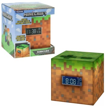 MINECRAFT - ИГРОВЫЕ ЧАСЫ - БУДИЛЬНИК - ВЫСОКОЕ КАЧЕСТВО