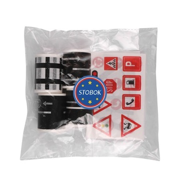 Самоклеящаяся лента для дорожной разметки.