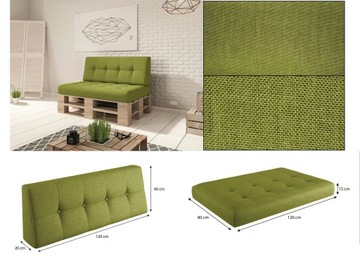 Комплект подушек-поддонов (VERONA SET 2_120x80+120x40)