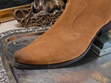 СТИЛЬНЫЕ КОВБОЙСКИЕ БОТИНКИ, ИДЕАЛЬНАЯ КОЖА, CLASSIC CHOPER 40