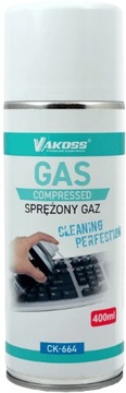 Sprężone powietrze VAKOSS CK-664 400 ml spray