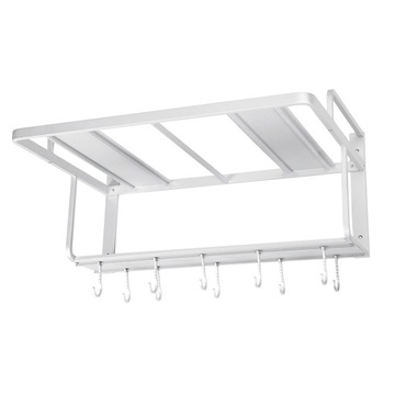 Космическая алюминиевая двухслойная настенная подвесная стойка для микроволновой печи