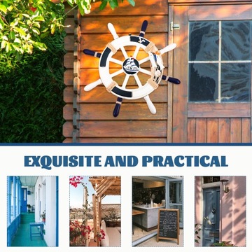 Якорная стена для лодки, пляжная дверь, висит винтажное украшение