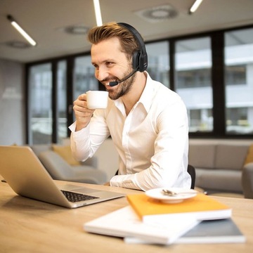 Легкие беспроводные Bluetooth-наушники Audiocore AC864 с микрофоном