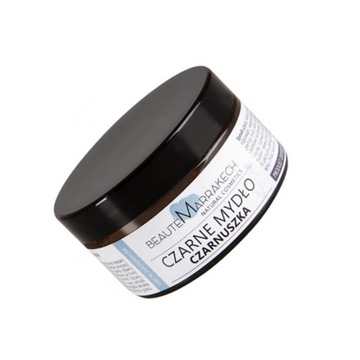 CZARNE MYDŁO CZARNUSZKA do Mycia i Golenia Savon Noir Oil z Czarnuszki 100g