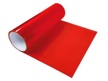 Naklejka Folia Tuningowa Czerwona Do Przyciemniania Zmiany Koloru Lamp