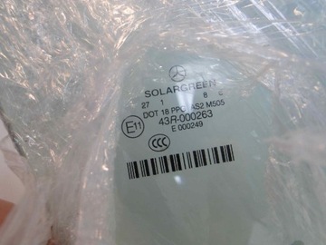 MERCEDES S TŘÍDA W221 221 SKLO (OKNO) PŘEDNÍ PRAVÁ