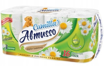 Papier Toaletowy Camilla 16 rolek Almusso 3 warstw