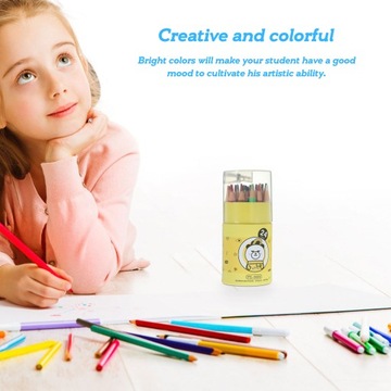 24 ЦВЕТНЫХ ВОДНЫХ КАРАНДАША — РОЖДЕСТВЕНСКИЙ НАБОР