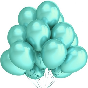 Balony Metaliczne Party Ślub Urodziny Duże 25szt