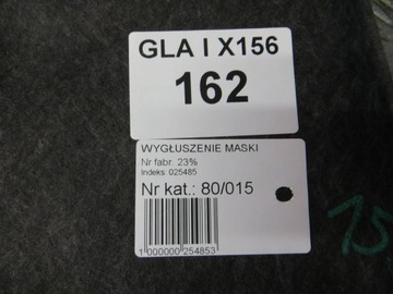 MERCEDES GLA W156 X156 TLUMENÍ KAPOTY 13-