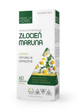 MEDICA HERBS ZŁOCIEŃ MARUNA 520mg 60 kapsułek