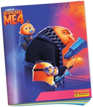 Album na Naklejki Minionki Gru Pod Przykrywką Despicable Me 4 Panini Plakat