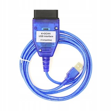 ИНТЕРФЕЙС K+DCAN OBD2 INPA ISTA NCS WINKFP BMW E E36 E39 E46 E60 E90 E65