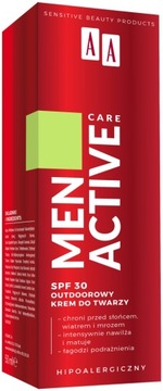 AA MEN Active Care SPF30 Мужской крем для лица 50 мл