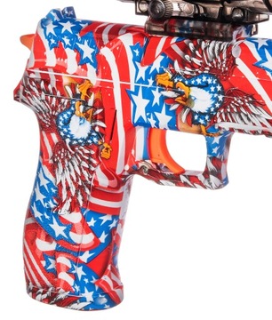 ВИНТОВКА MP ПИСТОЛЕТ АВТОМАТИЧЕСКАЯ ПОД ГЕЛЕВЫЕ ШАРИКИ EAGLE