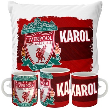 ZESTAW KUBEK + PODUSZKA LIVERPOOL F.C. DLA KIBICA