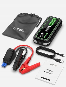 URZĄDZENIE ROZRUCHOWE STARTER BOOSTER ROZRUCH 3000A POWERBANK 20000mAh