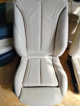 FOTELE KANAPA GRZANE BOCZKI M PAKIET BMW 3 F31 SKÓRA INDIVIDUAL HARMAN