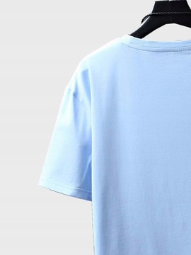 KOMPLET MĘSKI PRINT T-SHIRT + SPODENKI SHEIN M