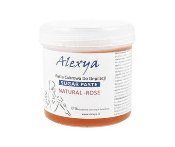 ALEXYA PASTA CUKROWA DO DEPILACJI NATURAL ROSE