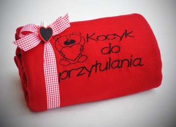 100% уникальное подарочное одеяло на День святого Валентина с вышивкой