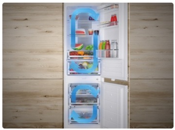Холодильник Side by Side Amica FY5139.3DFBXI LED 559L