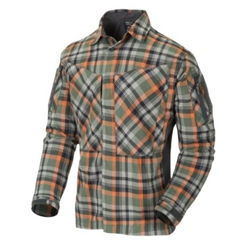 Koszula Helikon MBDU Flannel Timber Olive Plaid S