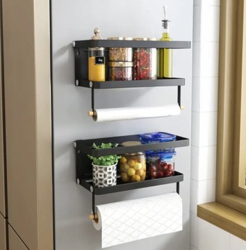 Подвесной держатель для бумажных полотенец кухонная полка с полкой для специй