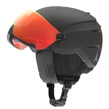 ATOMIC SAVOR VISOR ФОТО S1-S3 ЧЕРНЫЙ ЛЫЖНЫЙ ШЛЕМ РАЗМЕР. Д 59-63 СМ