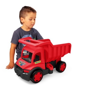 Wader Gigant Truck wywrotka 65028 prezent na roczek udźwig do 150kg