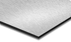 Dibond tubond PŁYTA reklamy 100X150cm SREBRNA plabond kompozytowa elewacje