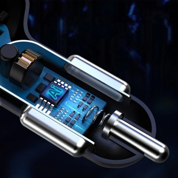 АВТОМОБИЛЬНОЕ ЗАРЯДНОЕ УСТРОЙСТВО 4xUSB 3.1A FAST