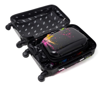 СРЕДНИЙ ЧЕМОДАН НА КОЛЕСАХ XL ДОРОЖНАЯ СУМКА ABS RGL