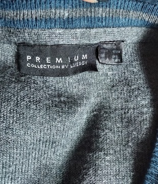 LIVERGY PREMIUM sweter pulower z kaszmirem M