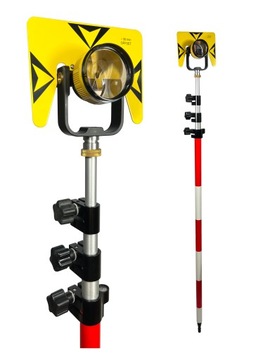 Tyczka 4.60m +Lustro dalmiercze żółte AK18 GEO-MAX
