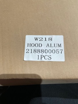 KAPOTA KRYT MOTORU MERCEDES CLS W218 2188800057