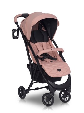 Wózek Euro Cart Volt Pro Black | Powder Pink